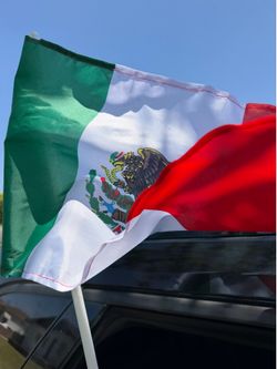 MEXICAN FLAGS FOR CARS
