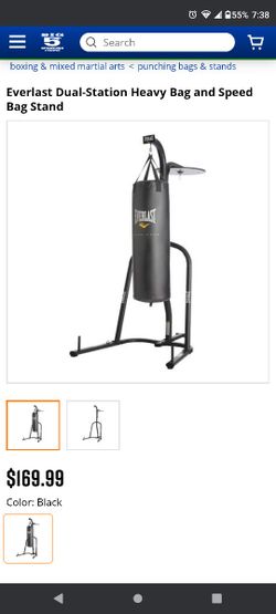 Heavy Bag and Speed Bag Stand