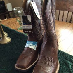 Mens Ariat Ostrich Boots