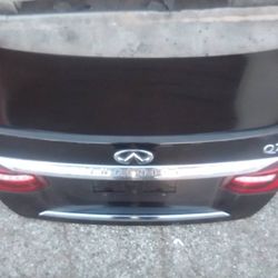 2015-2019 Infiniti Q70 Q70L Trunk Deck With Lights And Camera Accessories And Inner Accessories Oem.