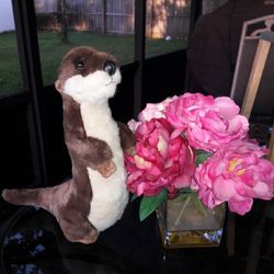 Standing Sea Otter Stuffed Animal 3