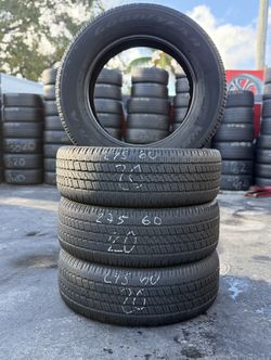 P275/60/20 Set Of 4 Goodyear Wrangler SR-A