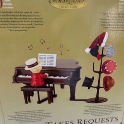 Teddy Takes Requests Mr. Christmas Golden Label Collection 60 Songs Player Piano