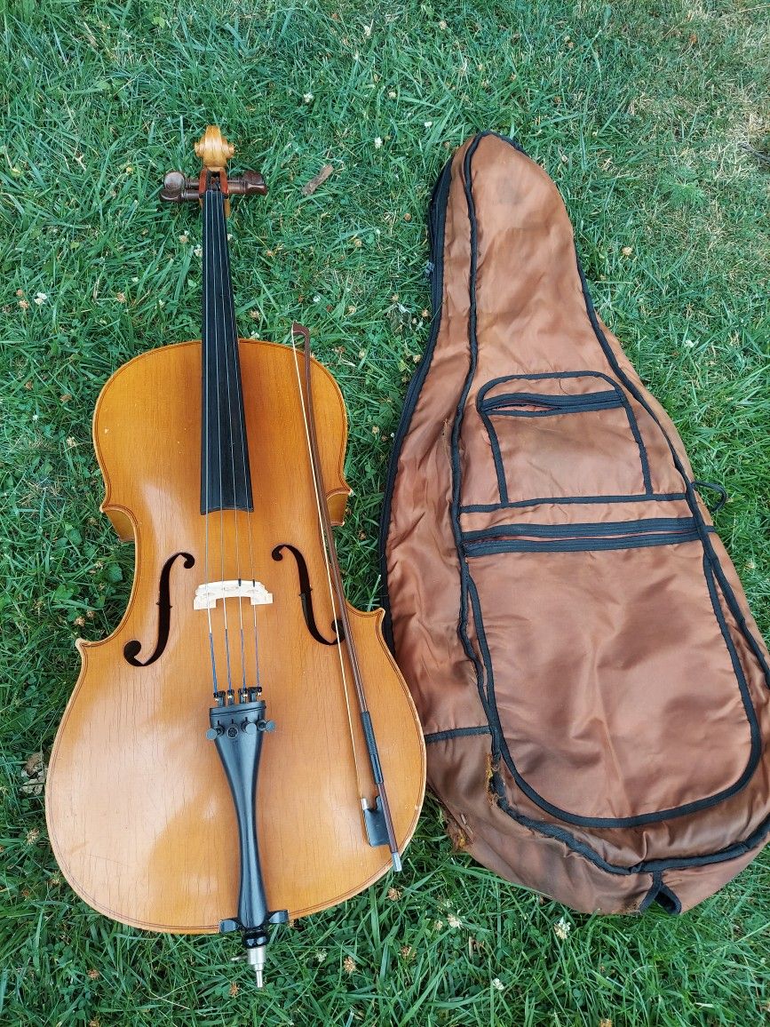 cello with bow