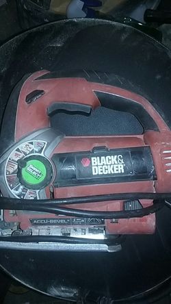 Black & Decker corded jigsaw