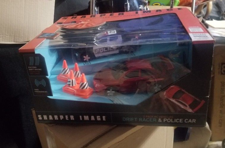 Sharper Image Drift Racer & Police Car