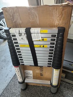 4.4M Aluminum Telescoping Ladder