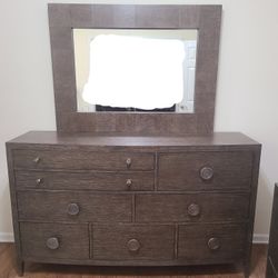 Bernhardt Linea Dresser + Mirror + Nightstand – Like New – Retails $5,000+