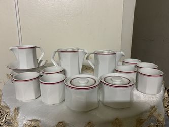 Coffee and tea set