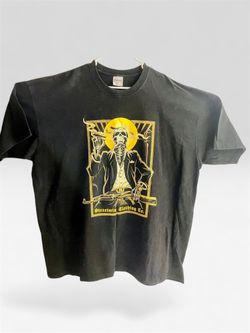 Streetwise smoking skull Men’s Black TShirt size 4x pre-owned