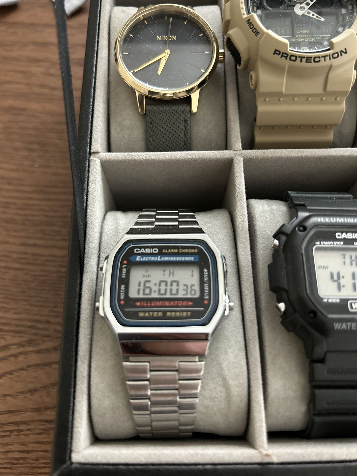 G Shock And Casio Watch