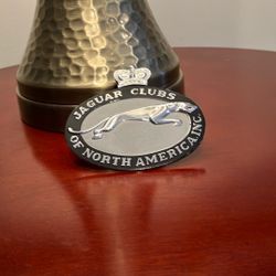 Medallion for Jaguar Clubs of North America 
