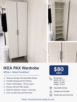 Ikea  pax wardrobe