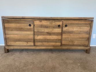 Reclaimed Wood Cabinet/TV Console - Living Spaces