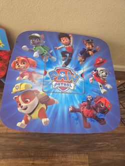 Wooden Paw Patrol Table