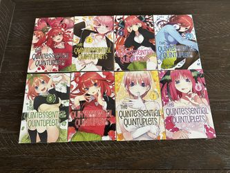 Quintessential Quintuplets books 1-8