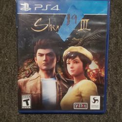 Shenmue 3 PS4 