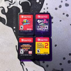 assorted switch games 
