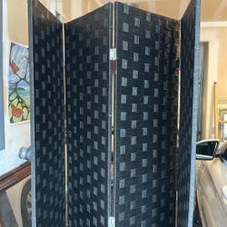 Black Screen For Room Separator 