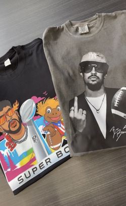 Bad Bunny Super Bowl Shirts Sweaters