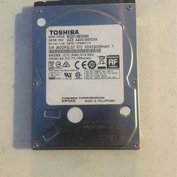 TOSHIBA 500GB HardDrive