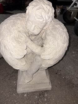 Concrete garden decorations