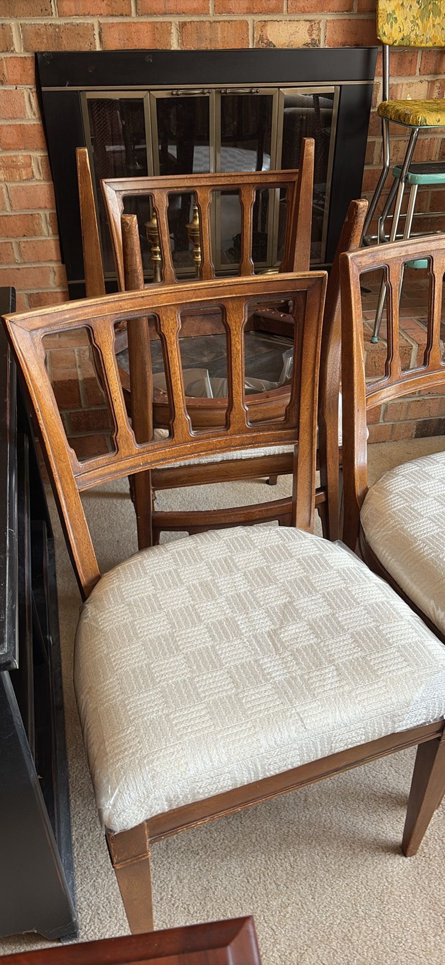 Qty=4 Wood Dining room Chairs $99