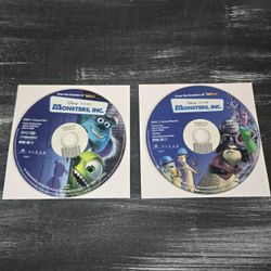 Monsters Inc. Disc 1 And 2 DVD 