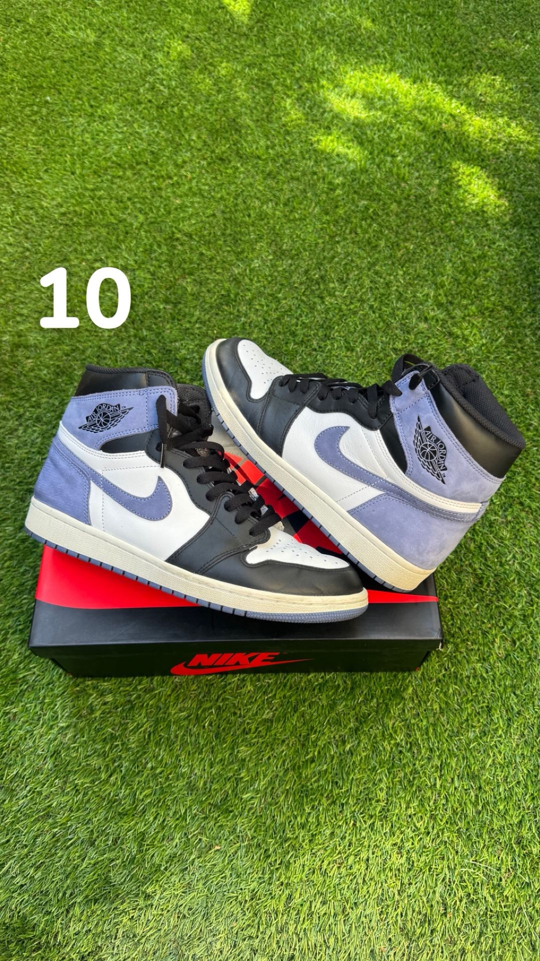 Jordan 1 Blue Moon Sz 10