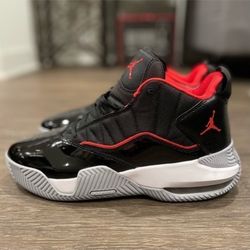 Patent Leather Mid Top, Jordan Flights Size 10