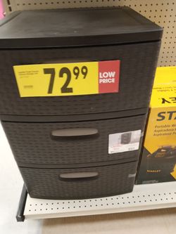 Three Tier Storage Dresser