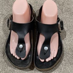 Black Birkenstocks Slipper 39