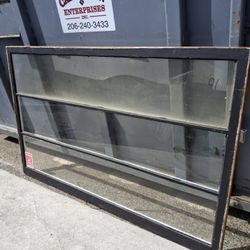 Wood Window 72x54 Craftsmen Grids  