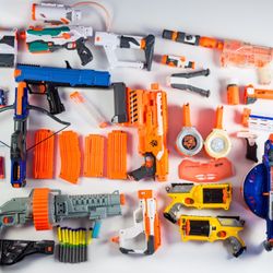 Nerf gun arsenal!