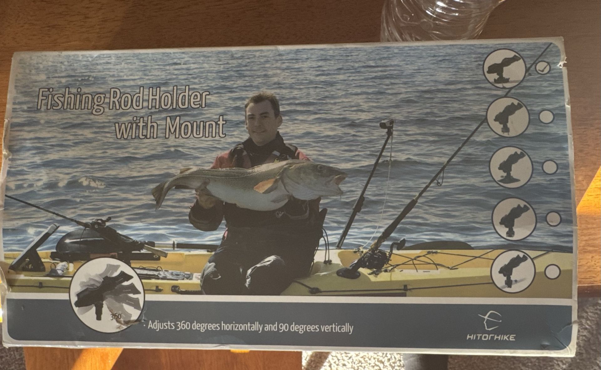 Fishing Rod Holder With Mount (Brand New)