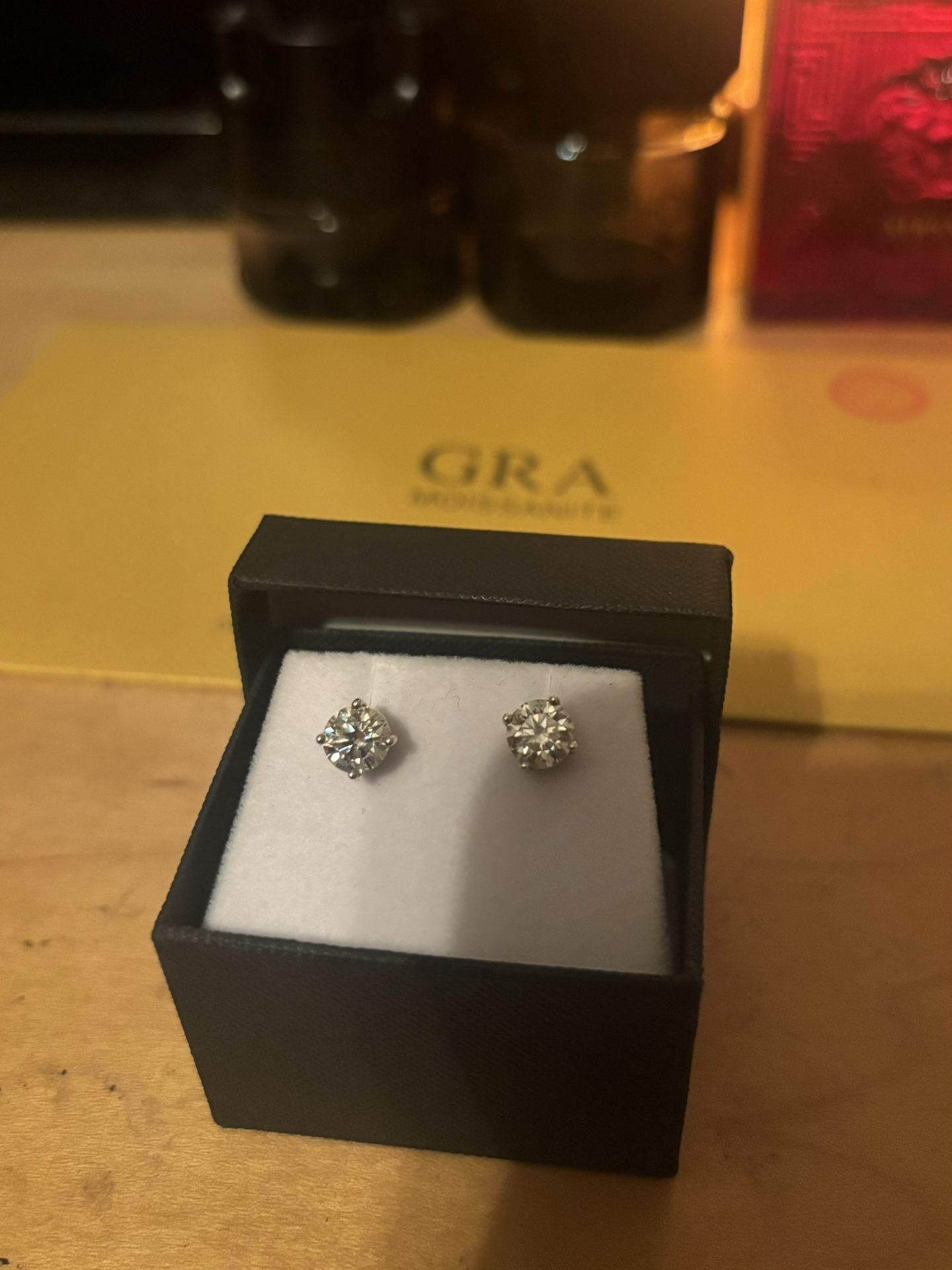 Moissanite Earrings 