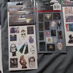 Friday The 13th Stickers, Disney Stickers, Marvel Stickers, And Much MORE!!!