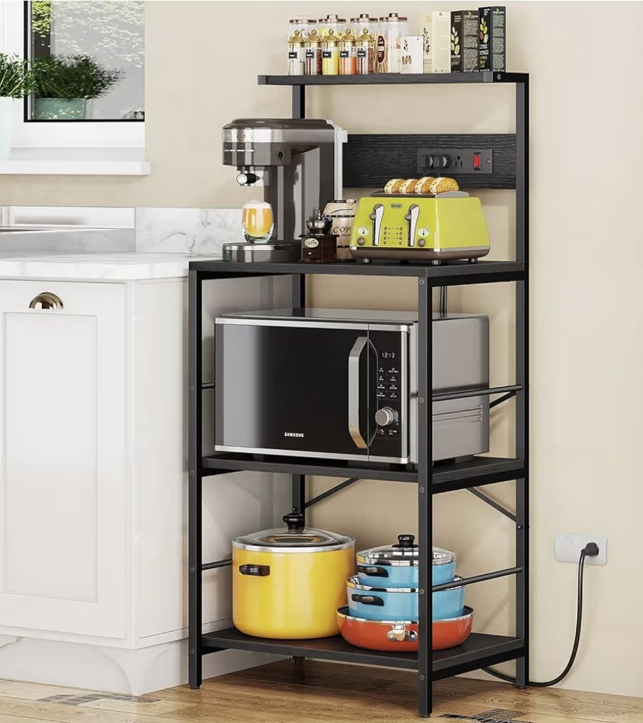 Microwave Stand With Storage.
