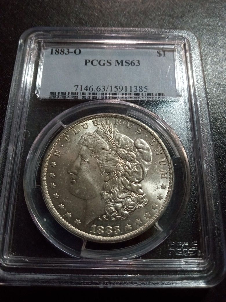 1883-O Morgan Silver Dollar - PCGS MS63