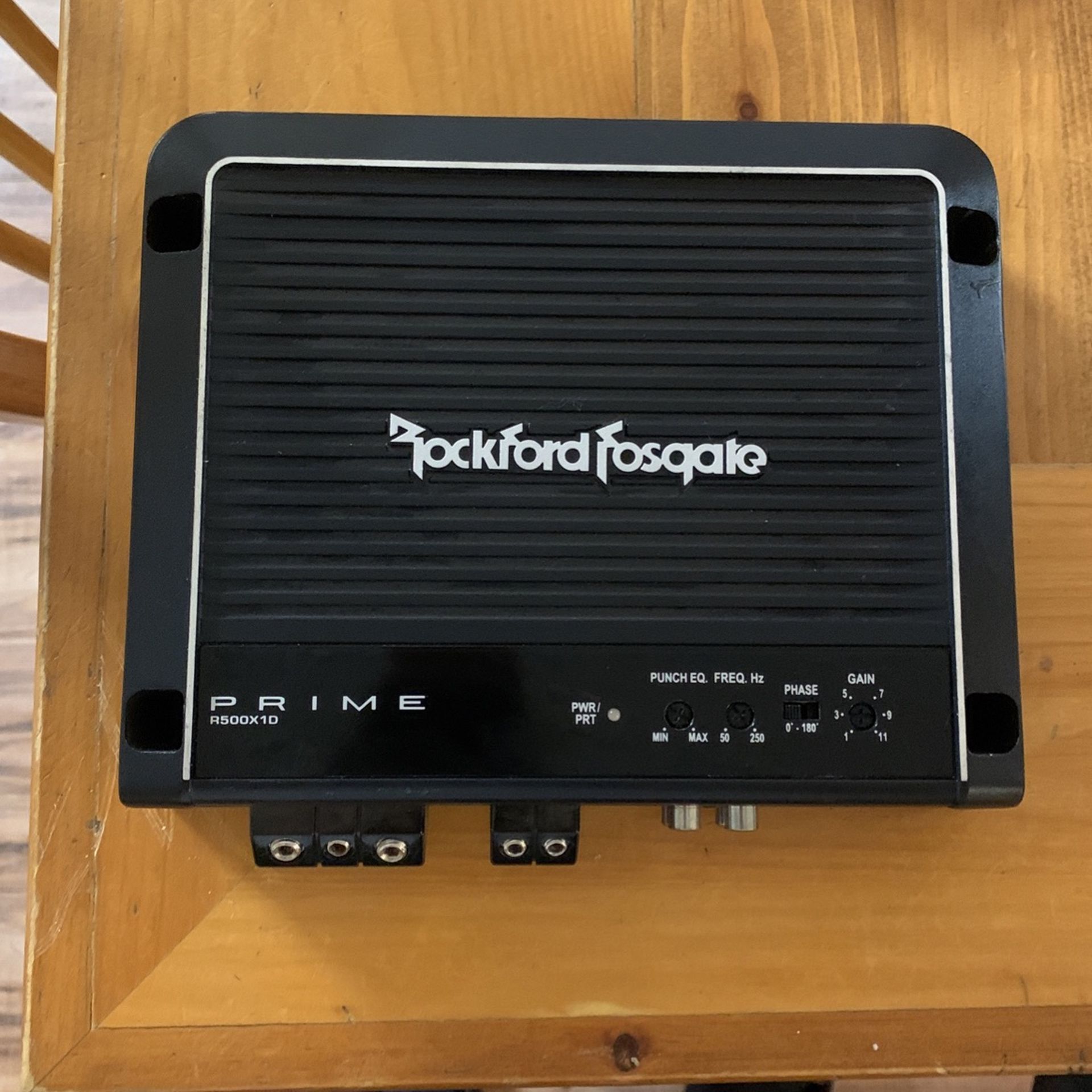 Rockford Fosgate Prime R500x1D 600watt RMS True Power Amplifier OBO