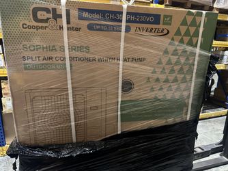 Cooper & Hunter Sophia Series Split Air Conditioner With Heat Pump Outdoor Unit