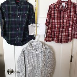 3 Button Up 4T Boys
