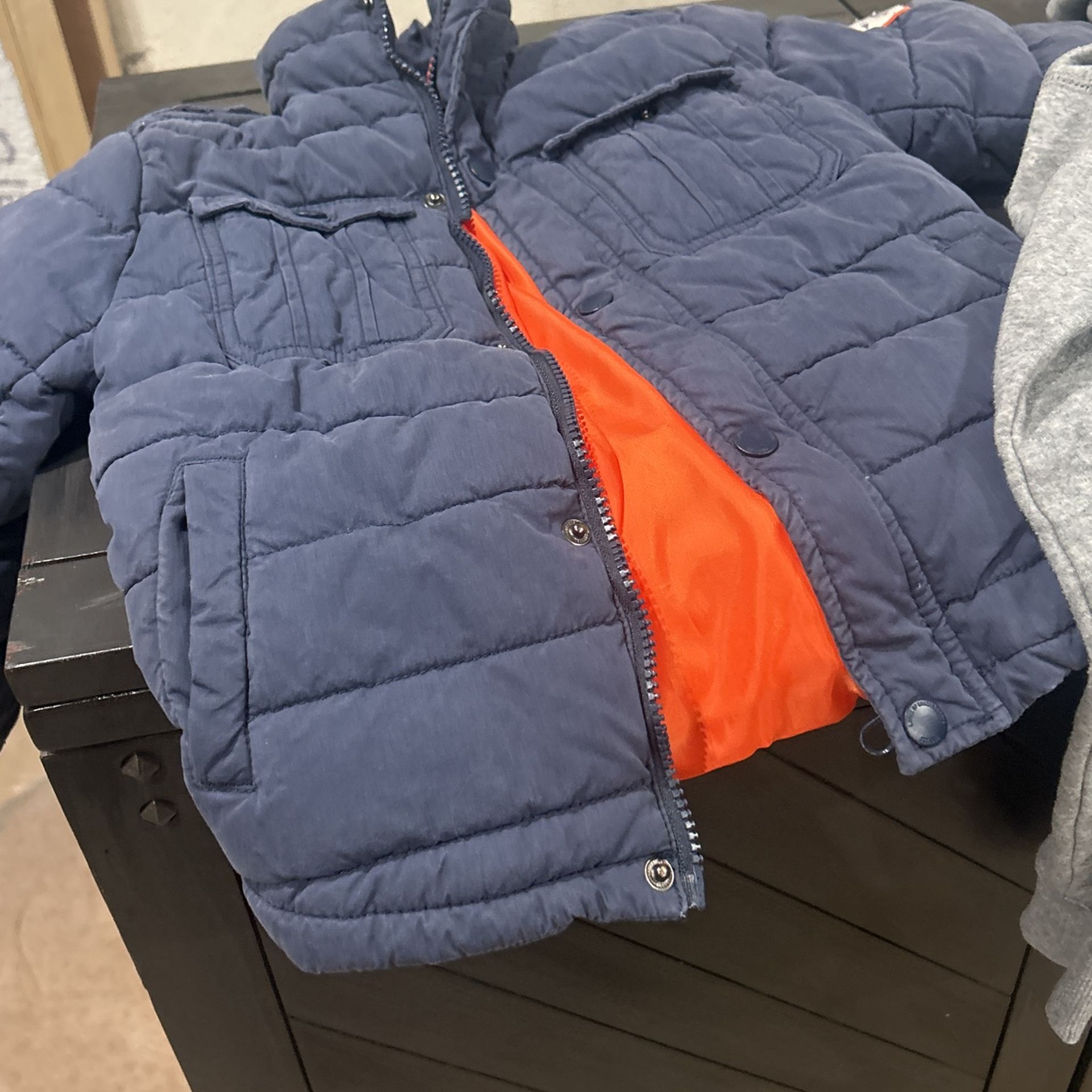 Nike Air Kids Hoodie, Size M, Sweat Pants, M,snow Jacket And Gloves