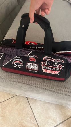 sprayground duffel bag