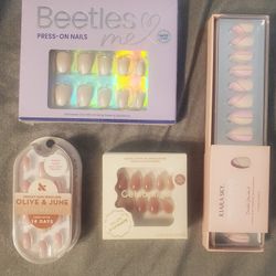 Press On Nail Sets Name Brands Bundle