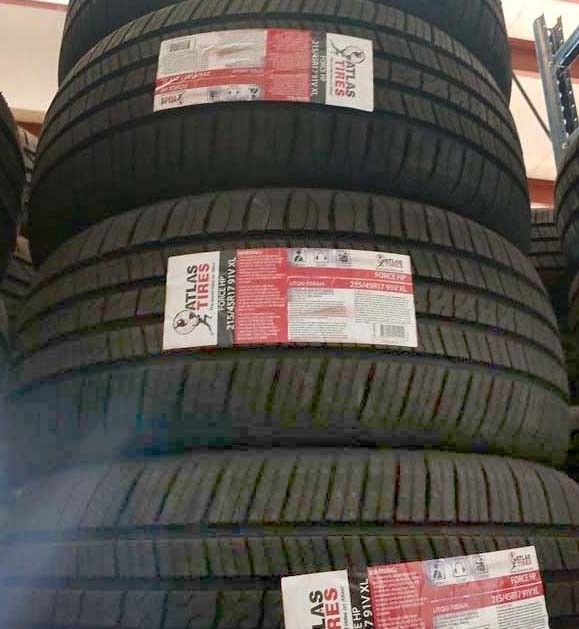 4 New Tires  215/45/17 Atlas Tires