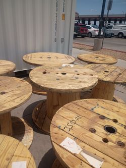 Wooden  reels