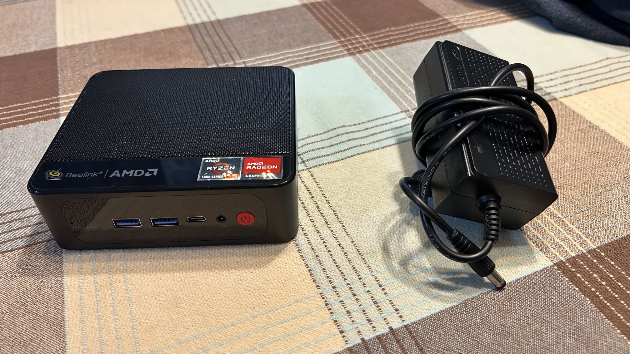 Beelink EQR5 Mini PC - AMD Ryzen 5, 16GB RAM, 500GB SSD - Like New