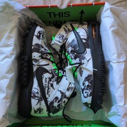 Nike x Off White Air Force 1 Mid Grim Reaper