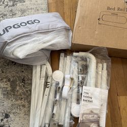 UPGOGO Bed Rail Gray 71"x23.6"